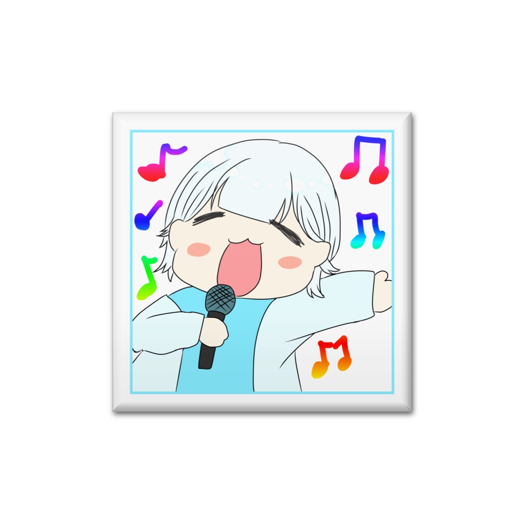 歌ゆるち缶バッジ