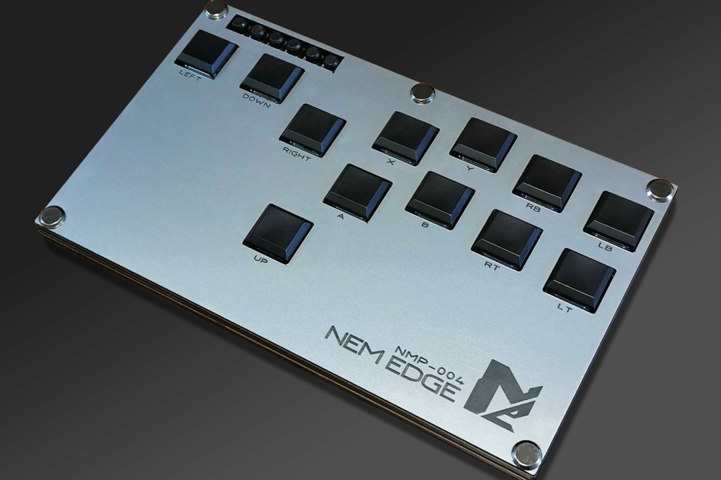 【レバーレスコントローラー】NEM EDGE 薄型設計・高速入力特化
