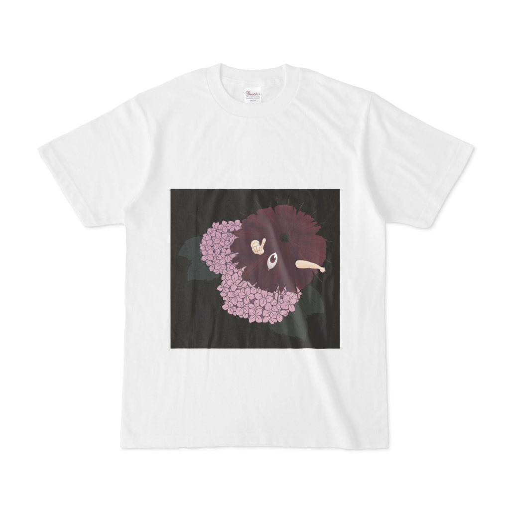 指さし唐傘Ｔシャツ