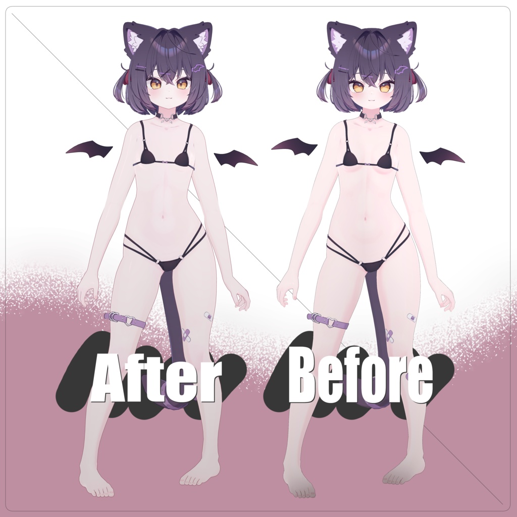 (通常版)Chocolatのお胸の影を消すテクスチャ+α