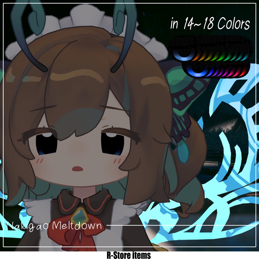 ð€æ³£ãé¡ã¡ã«ãããŠã³ð€ Make Up & Eye Texture +α