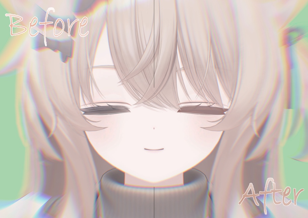 ☕NuanceCream☕EyelashTexture for Eku