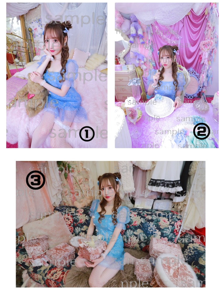 【全種まとめ買い】誕生日ブロマイド【みしゅ。】