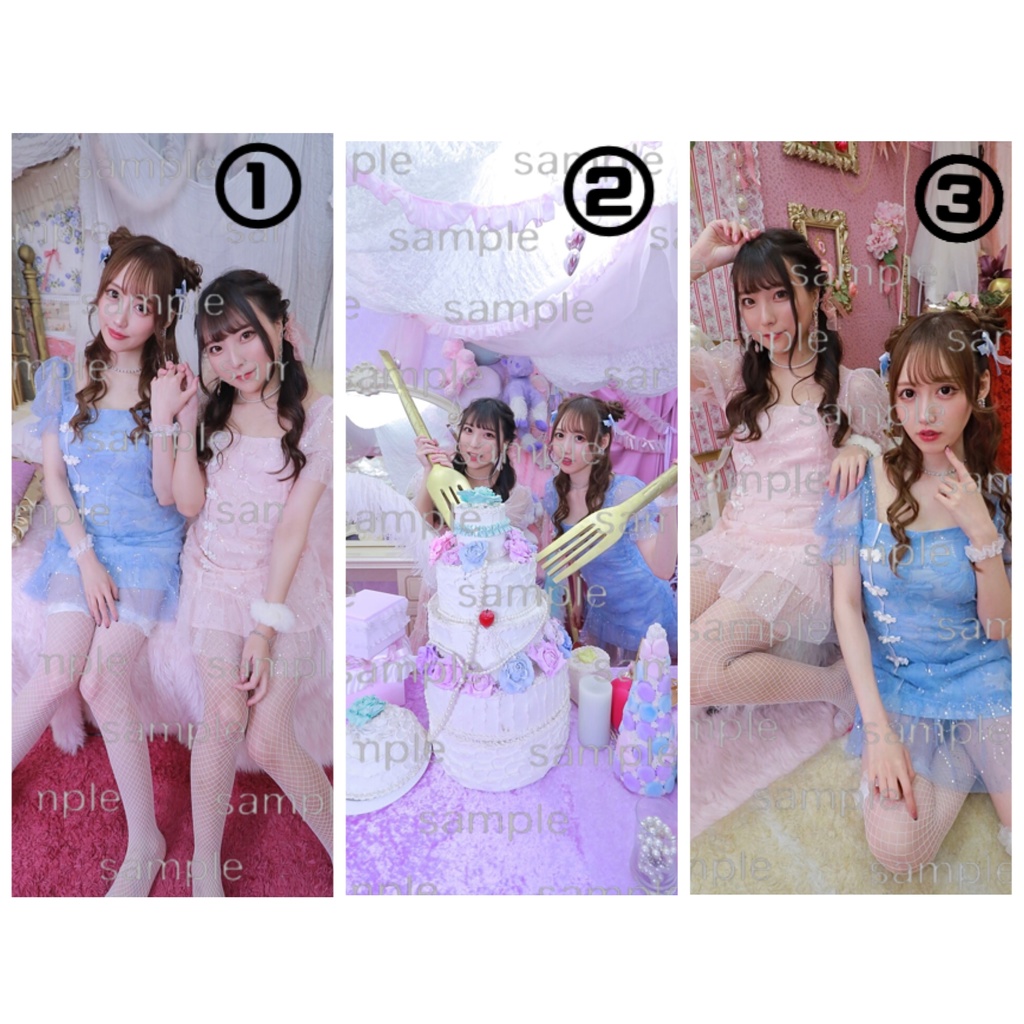 【全種まとめ買い】誕生日ブロマイド【みしゅ。みなぽ】