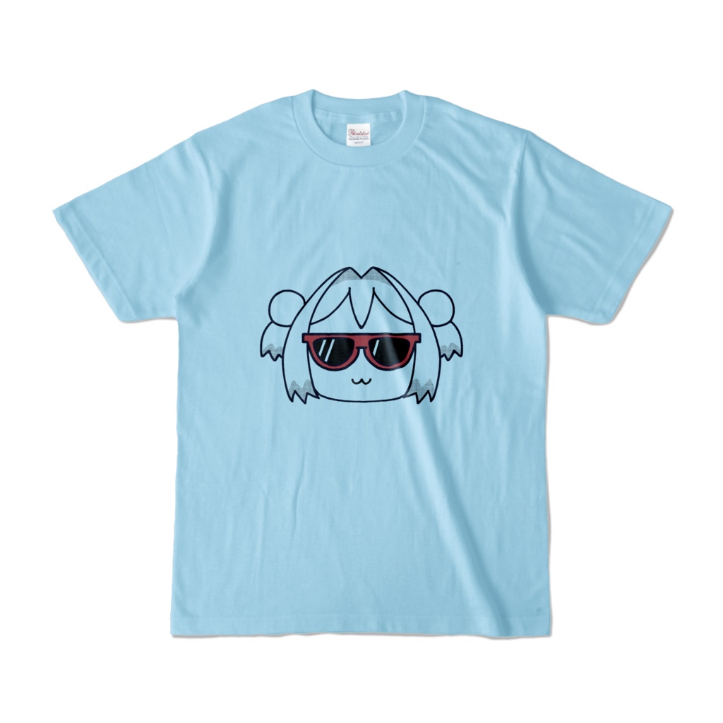 サングラスパイにゃん青Tシャツ