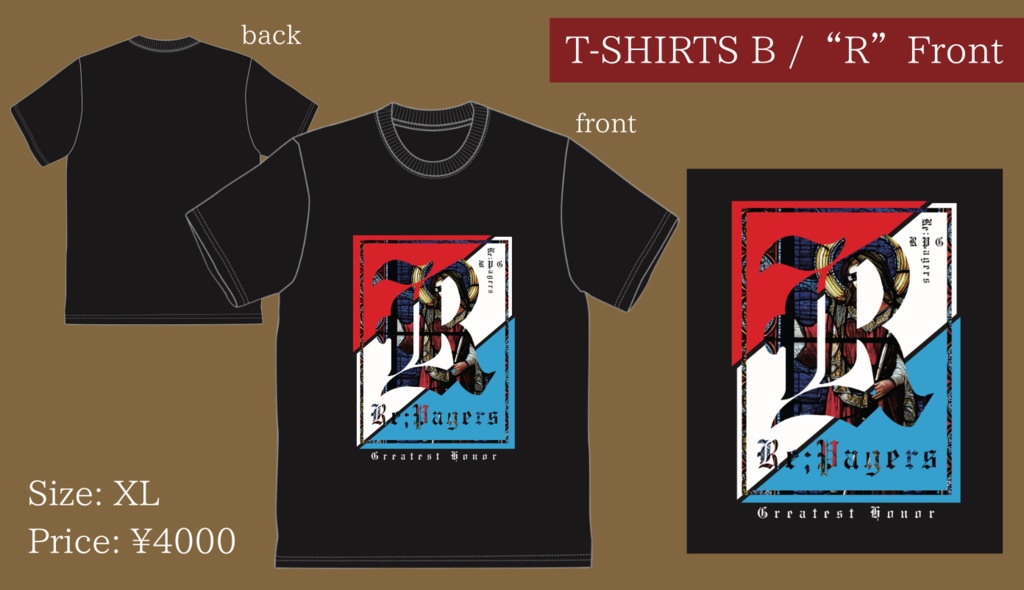 Tシャツ/"R"e:pagers T-shirt