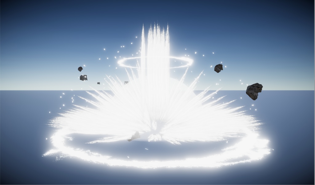 Unity Particle VRChat Animation Big Boom