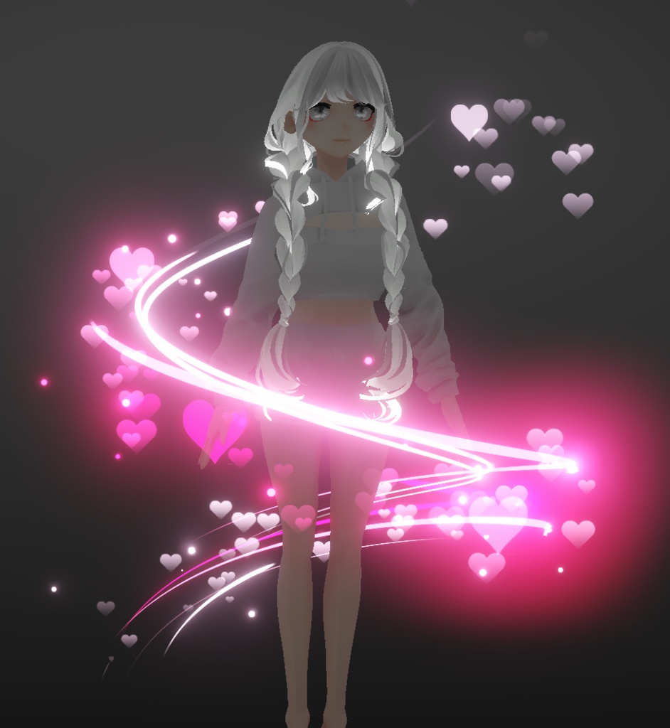 Swirl aura particles for VRC