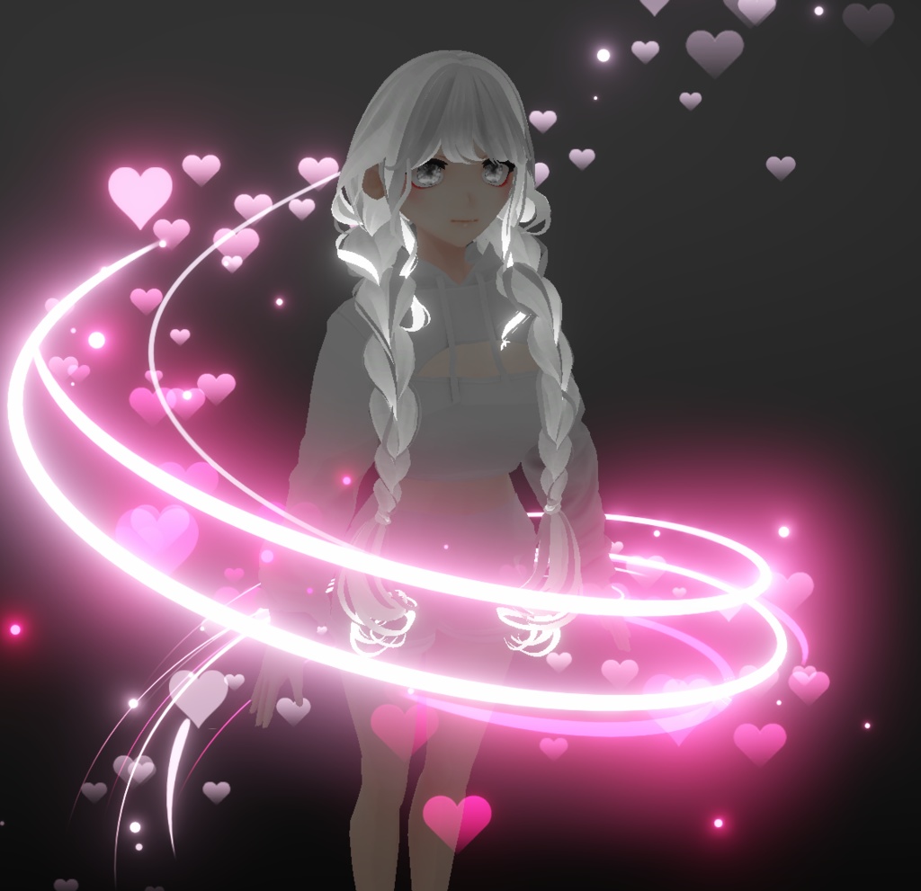 Swirl aura particles for VRC
