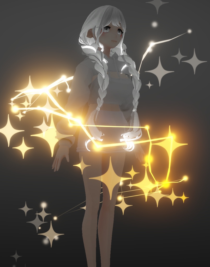 Swirl aura particles for VRC