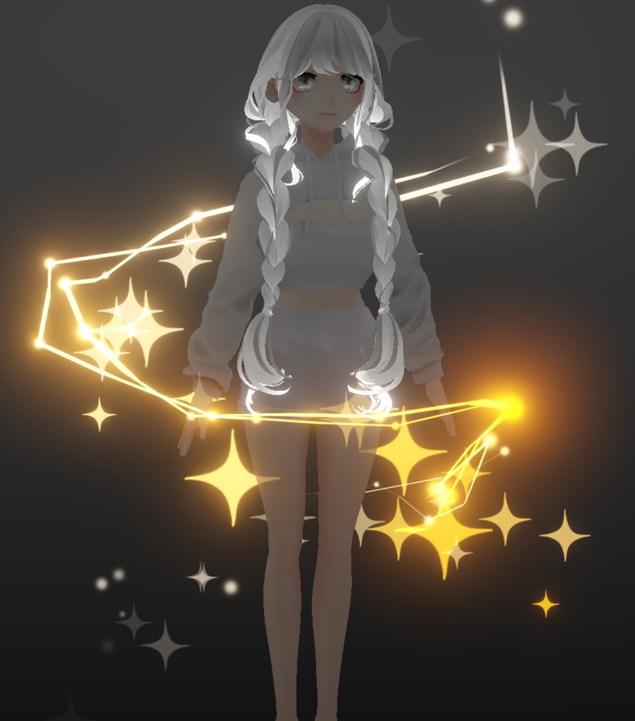 Swirl aura particles for VRC