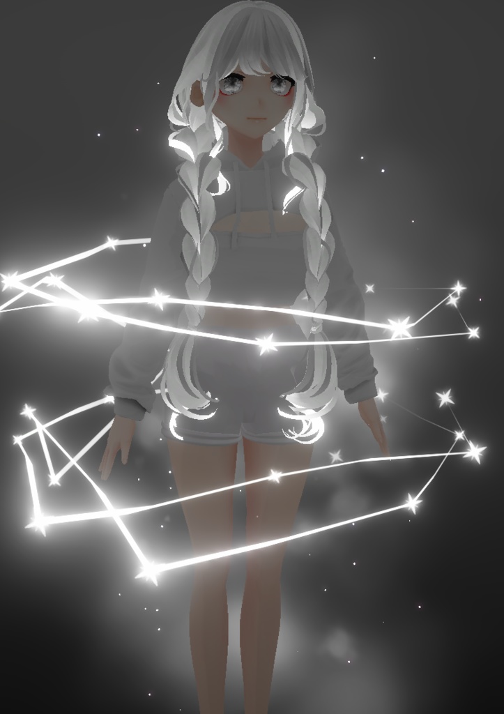 Swirl aura particles for VRC