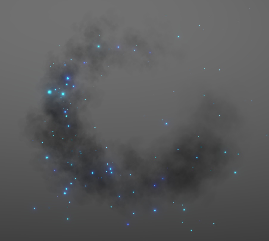 Ember trails (Unity and Vrchat)