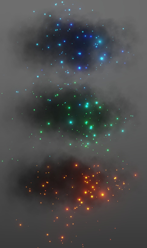 Ember trails (Unity and Vrchat)