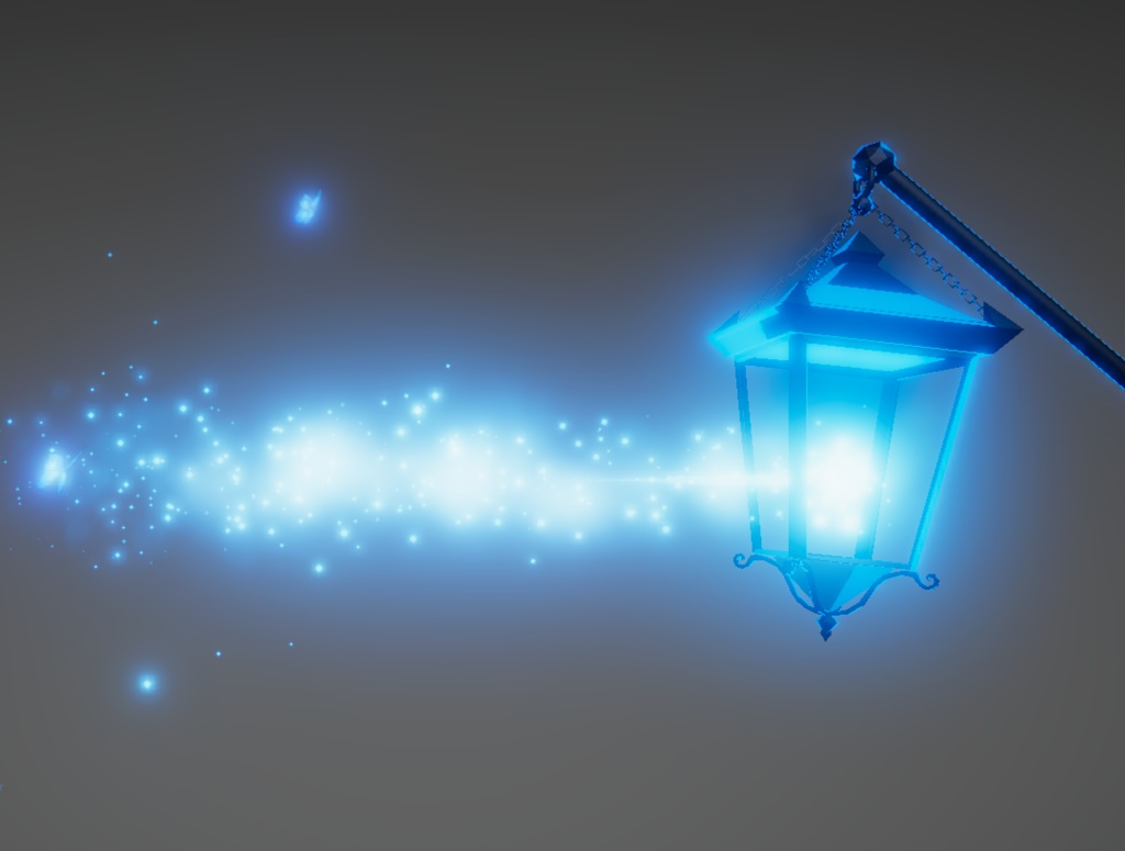 Magical Lamp particles VRC