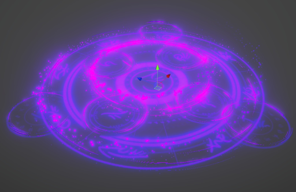 Witchcraft magic circle VRC