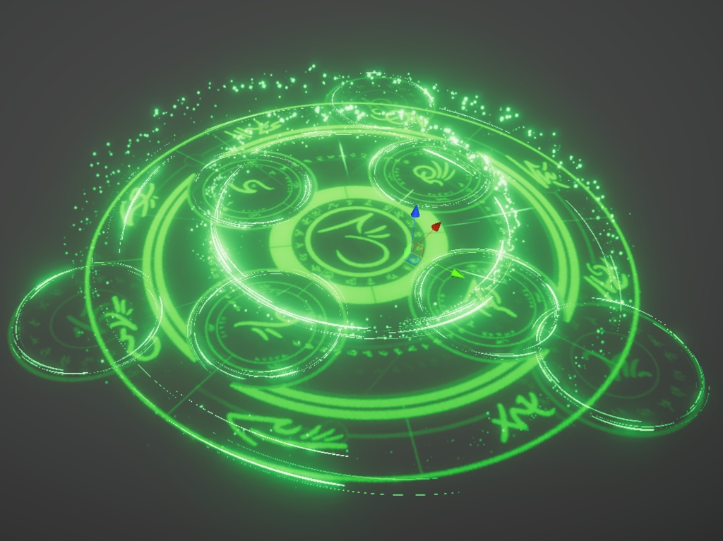 Witchcraft magic circle VRC