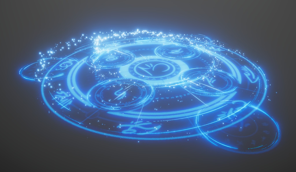 Witchcraft magic circle VRC