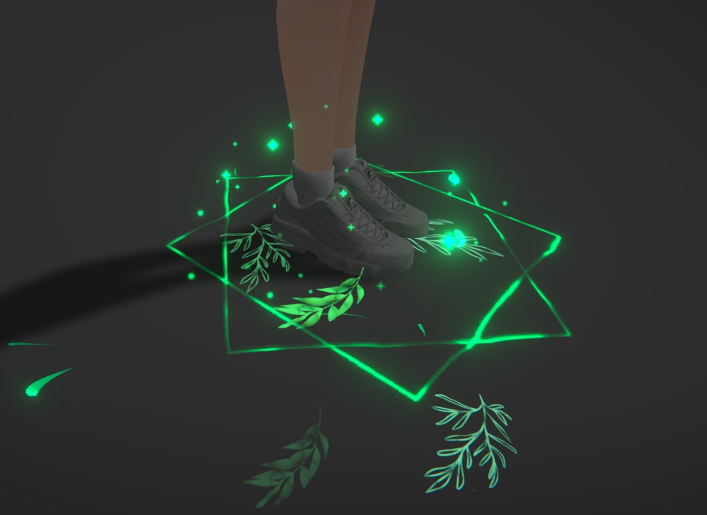 Ground trail pack for VRC