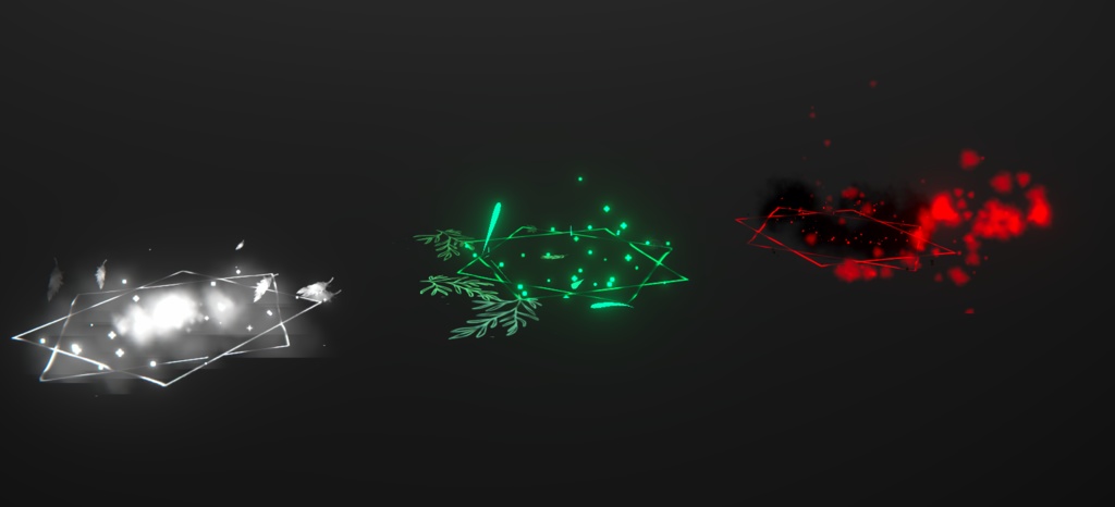 Ground trail pack for VRC