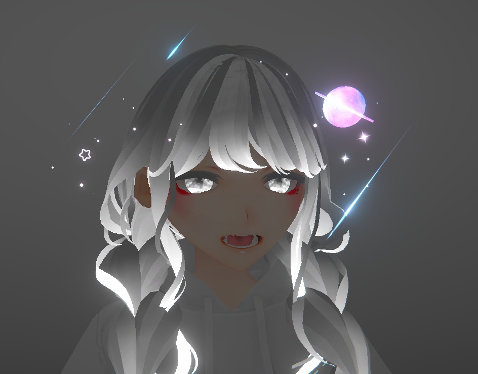 Planet particles for VRC