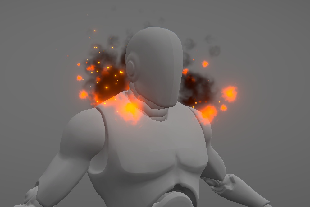 Fire Shoulders for VRC