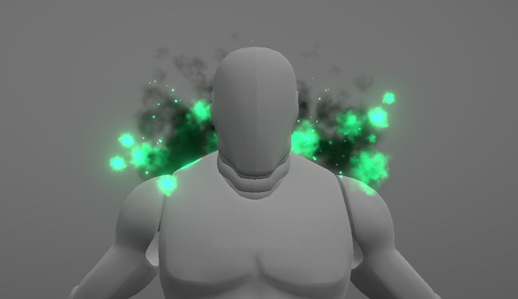 Fire Shoulders for VRC