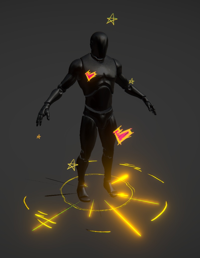 Simple Dance animation and Hearts (Kayn) for vrc