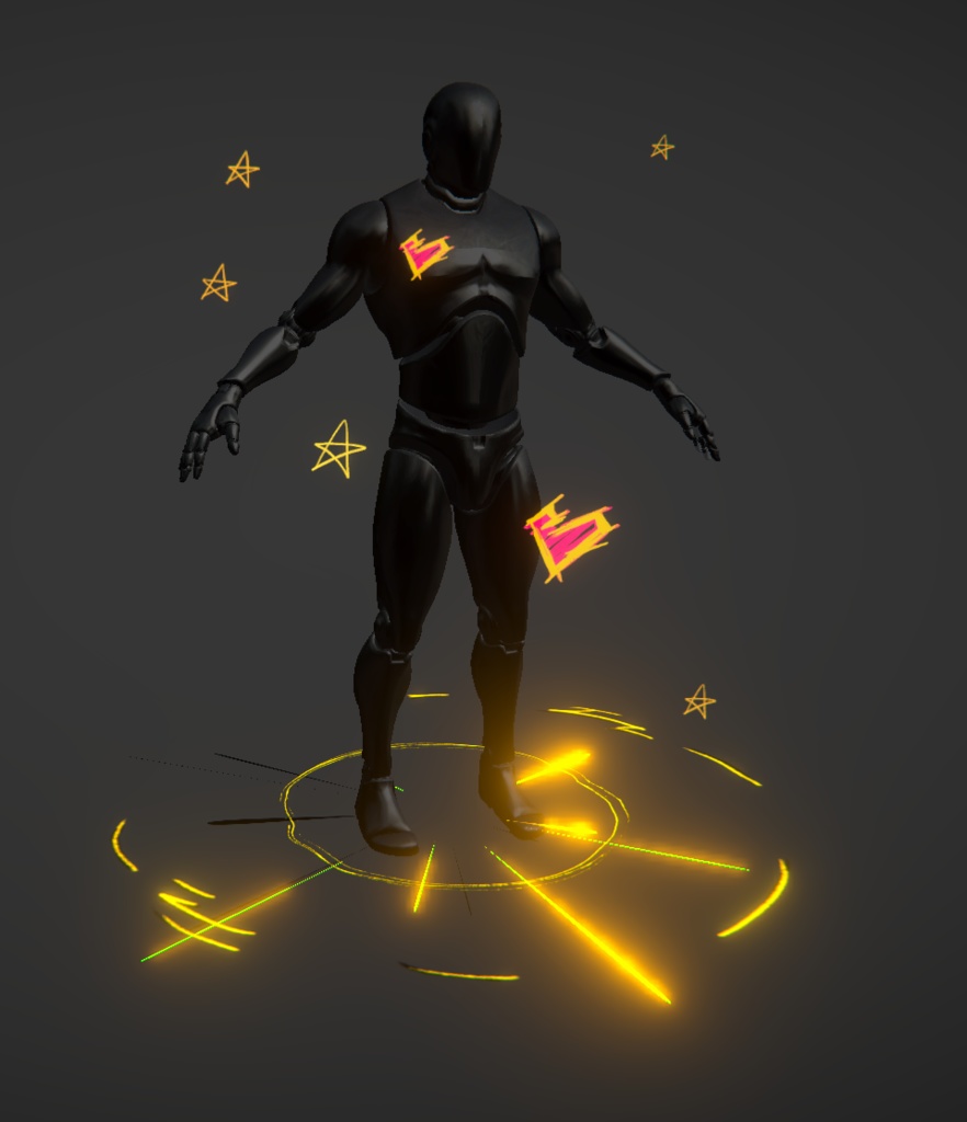 Simple Dance animation and Hearts (Kayn) for vrc