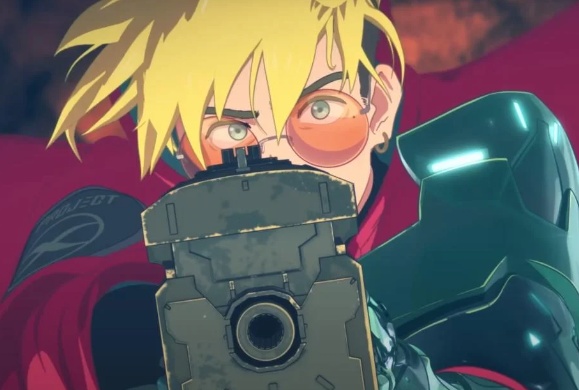 Vash's revolver with firing animation