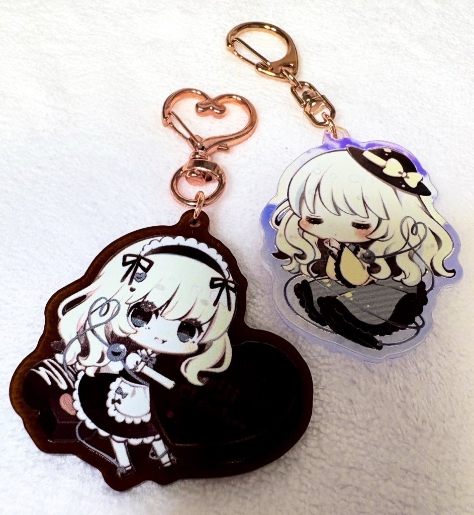 チョコレートアクリルキーホルダー
