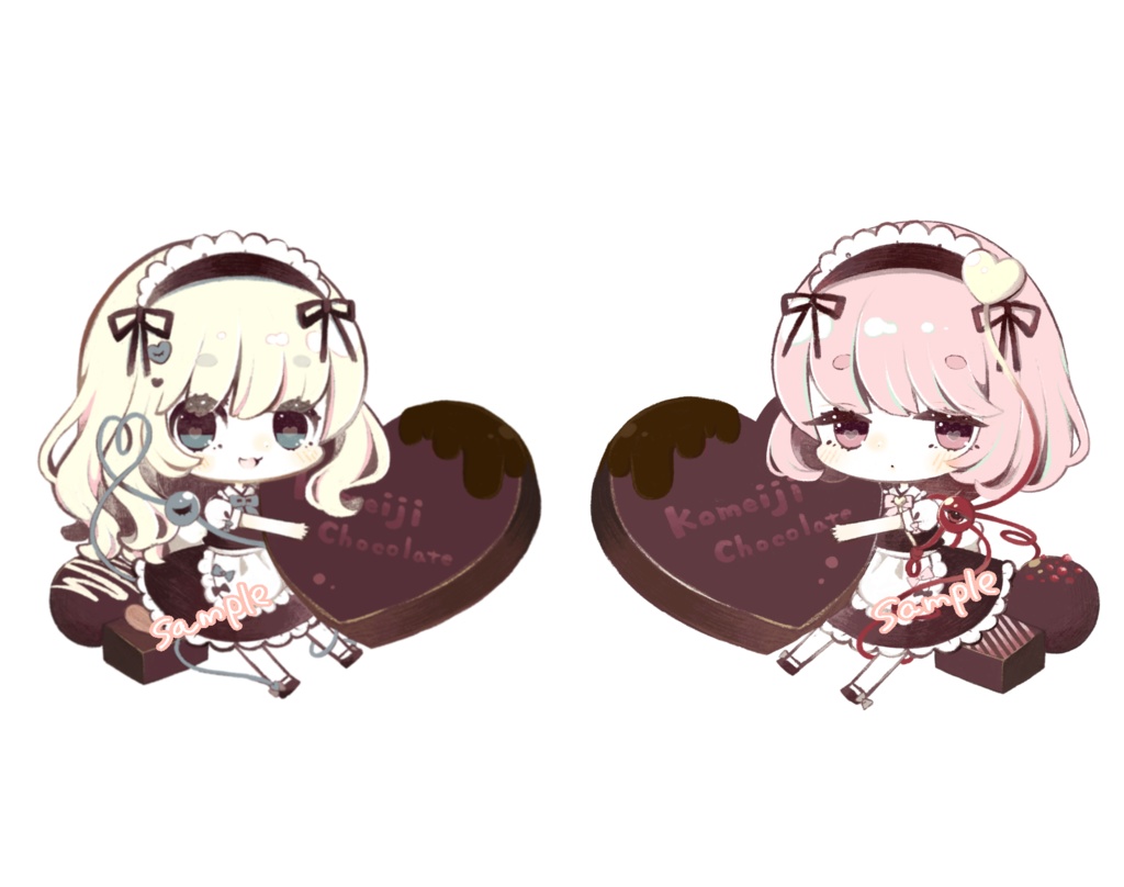 チョコレートアクリルスタンド