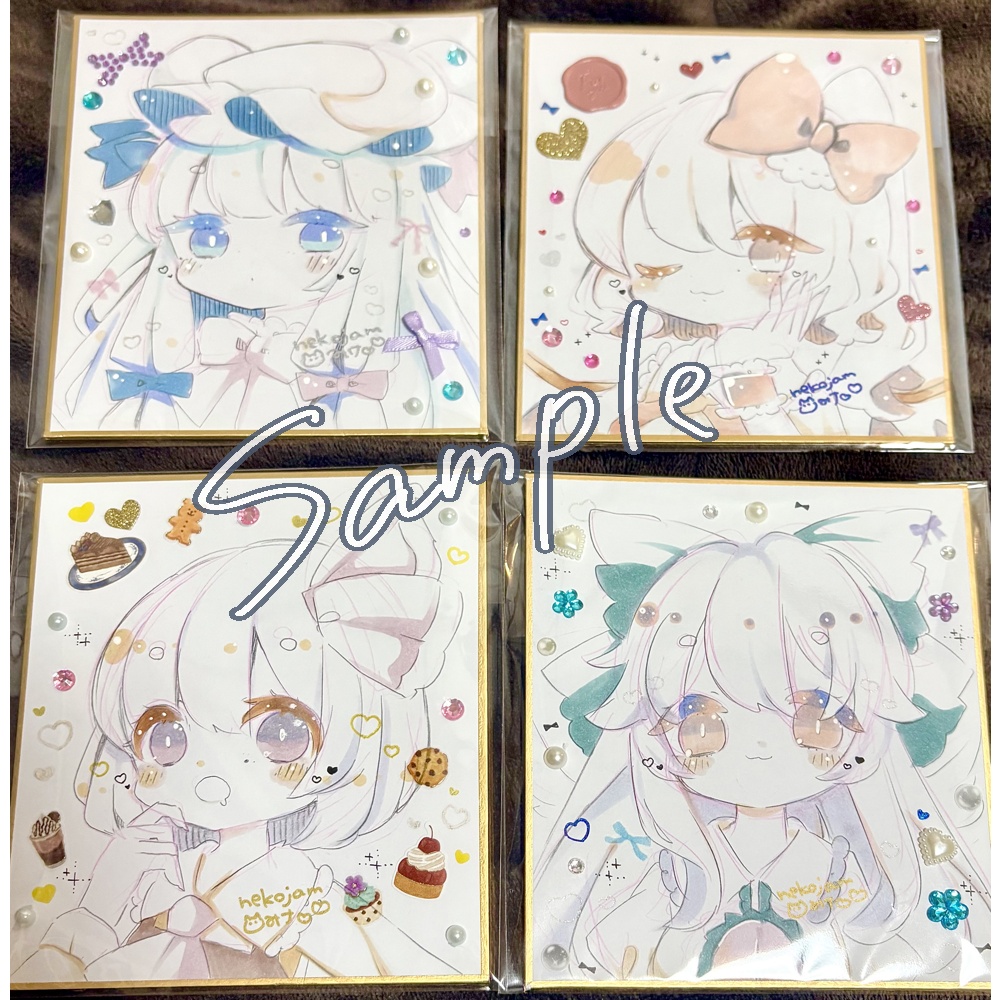 リクエスト色紙