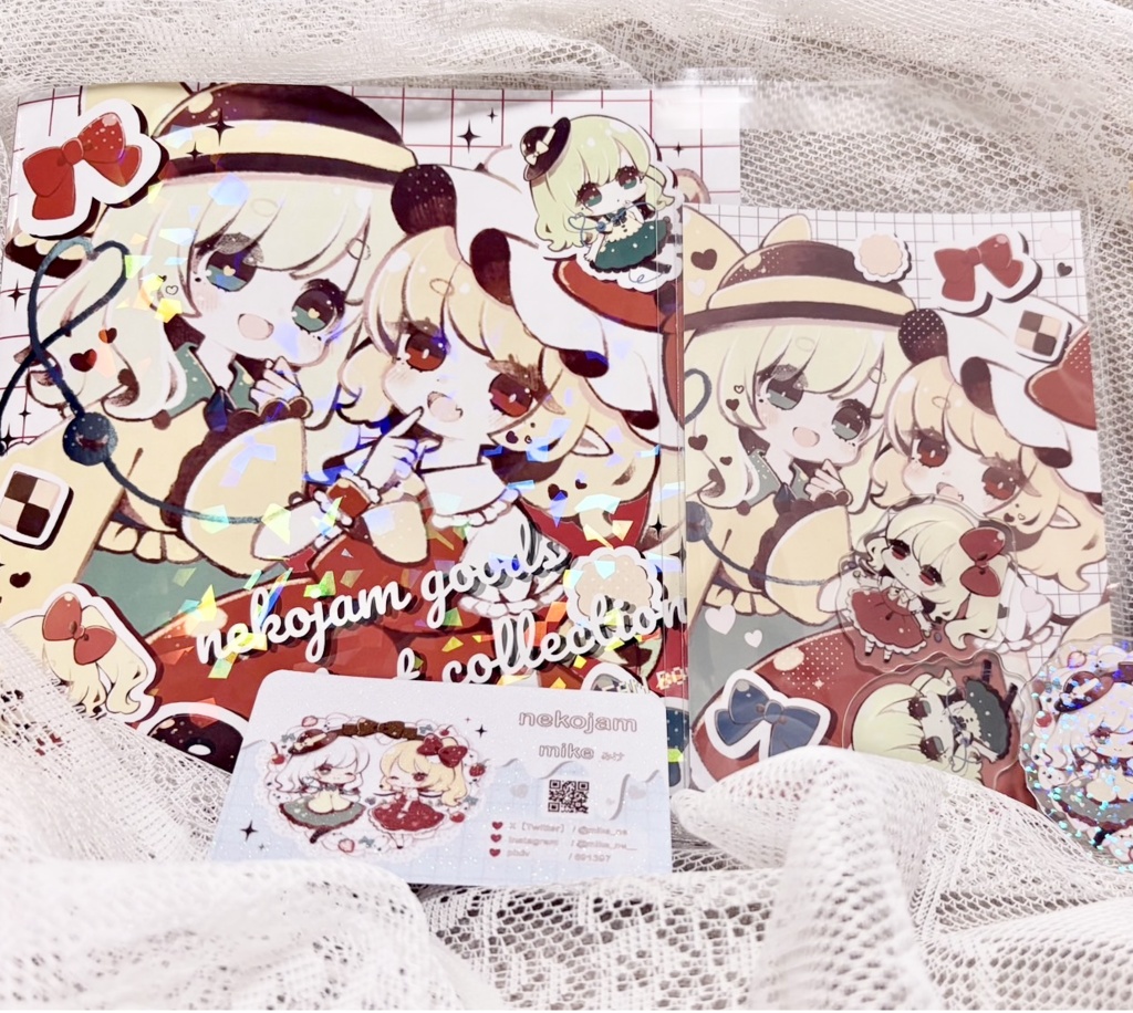 nekojam goods Illust collection