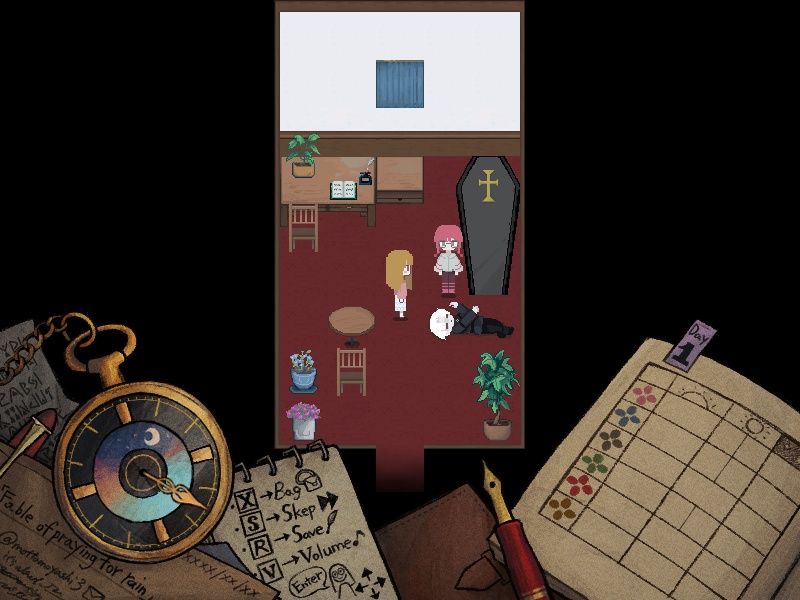 【フリーゲーム】雨を乞う弔鐘