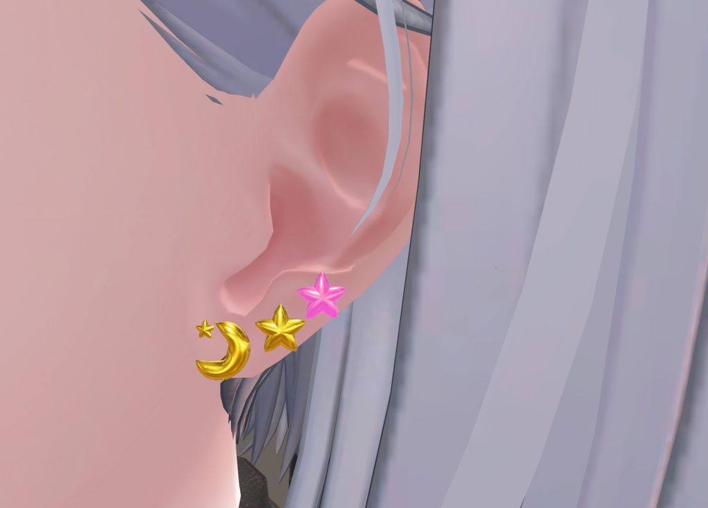 【無料】ほしのピアス