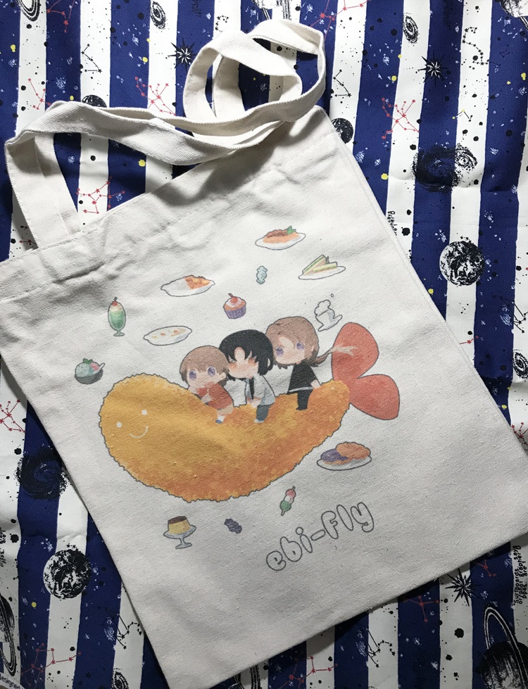 「ebi-Fly」布製エコバッグ