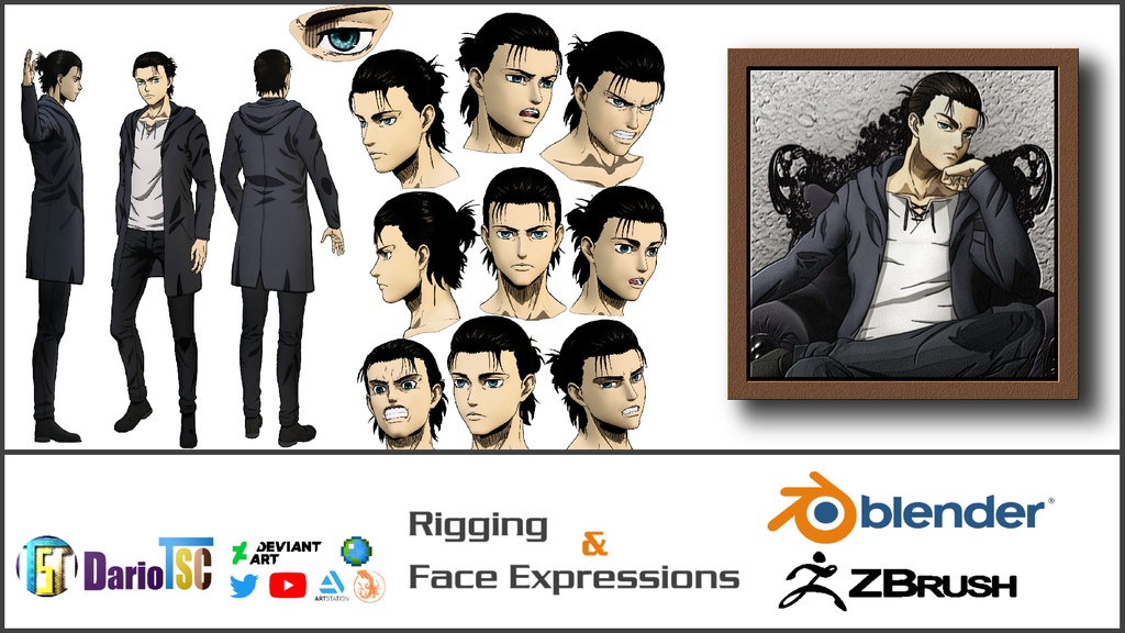 Eren Jaeger - Season 4 - Paradis - Mappa Studio v.