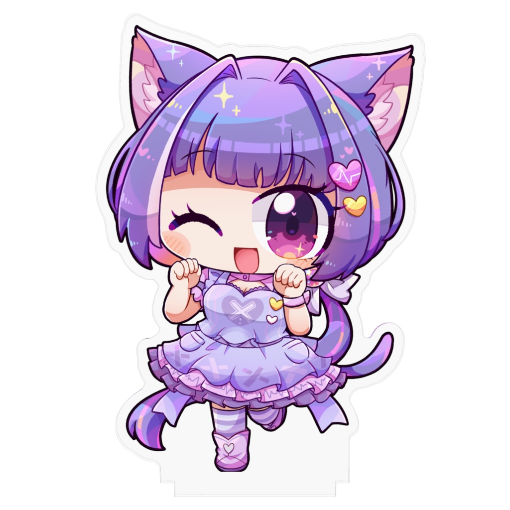 満月りこる×ぺぽよ コラボアクリルフィギュア