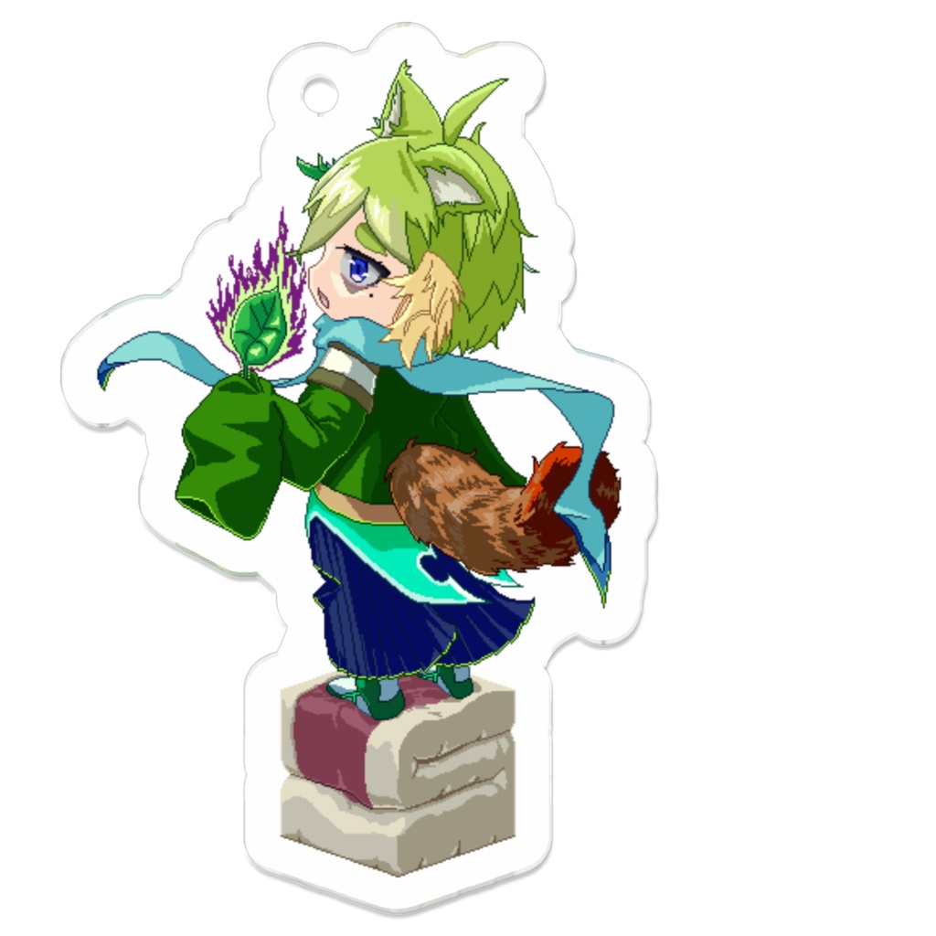 .V-Cube : 21.水葉ヨウ【アクリルキーホルダー/コーティング無し】