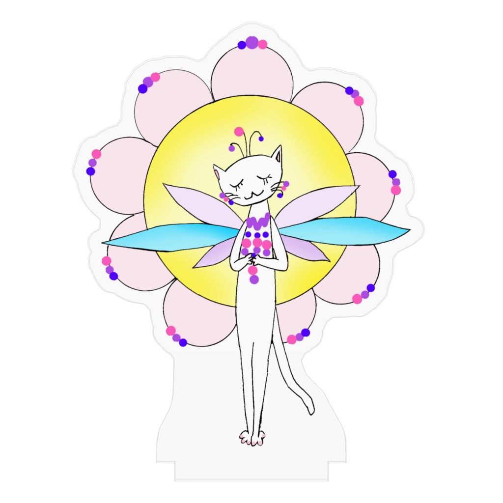 フェアリーキャット アクリルフィギュア70x70mmアクリル
