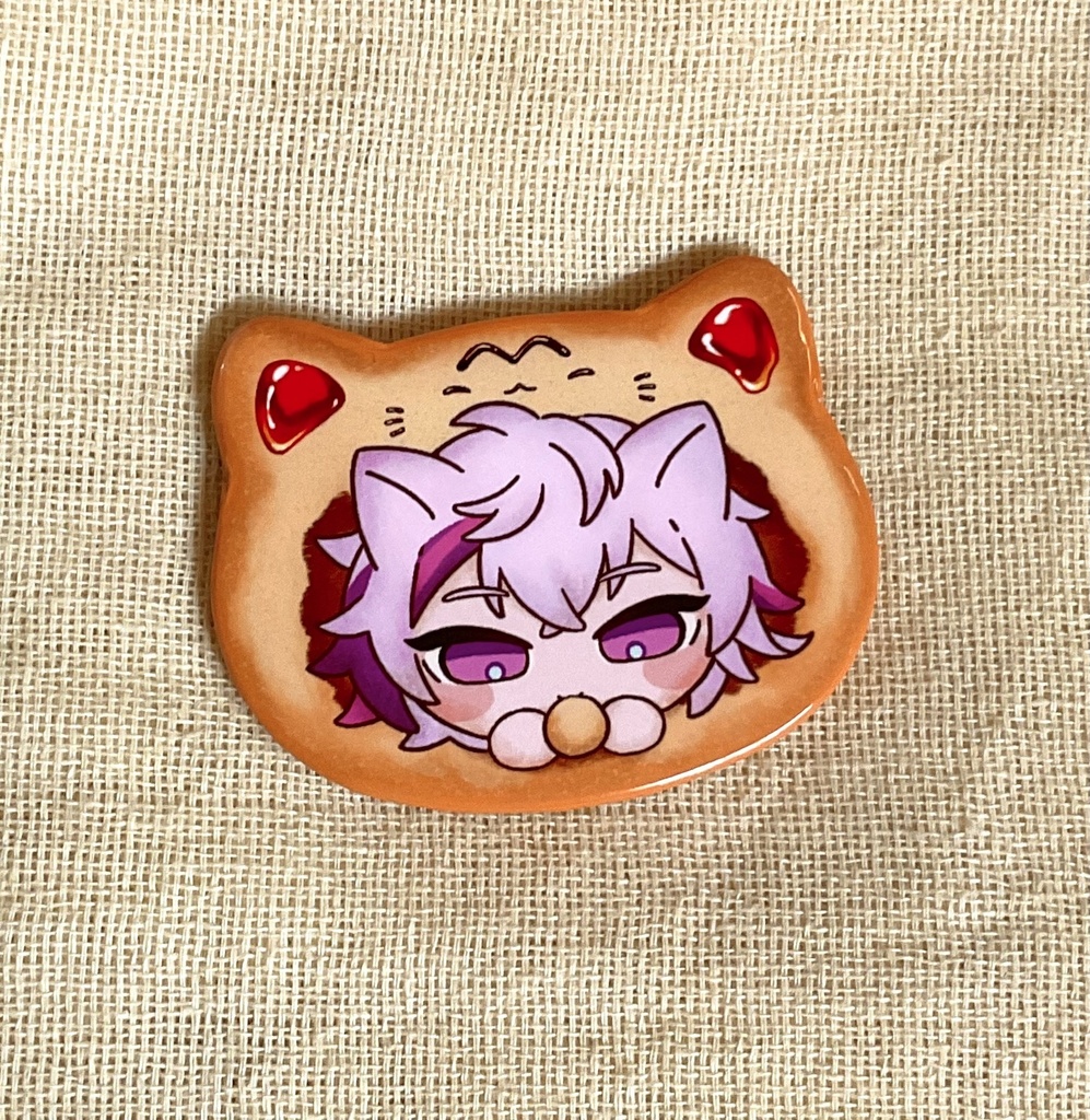 クッキー缶バッジ