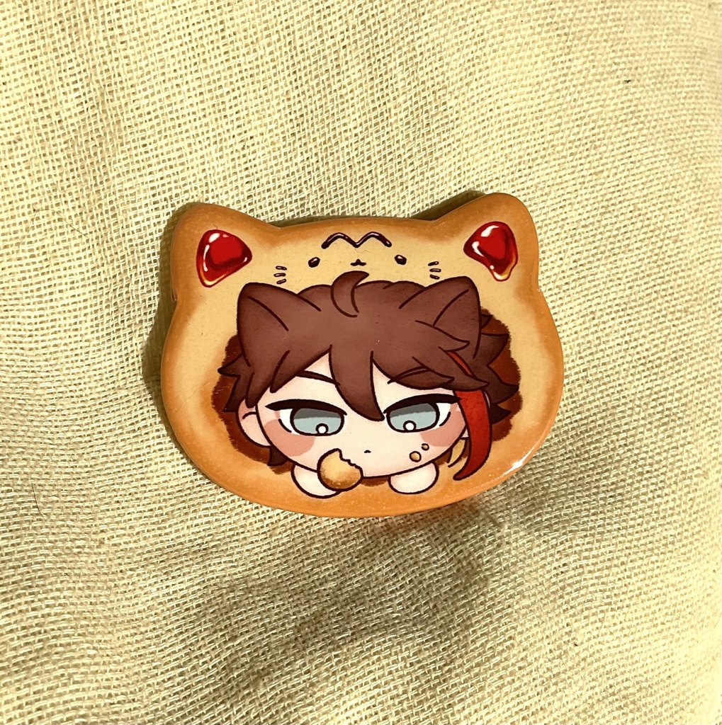 クッキー缶バッジ