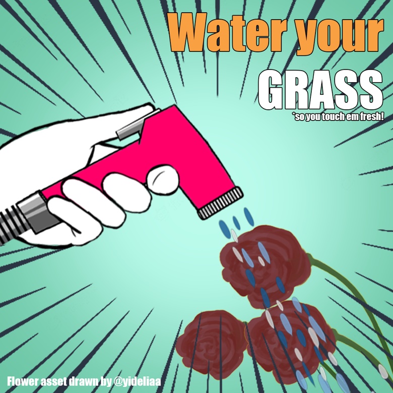 Vtuberさん向け - Bidet Spray VTube Studio - Live2D Item