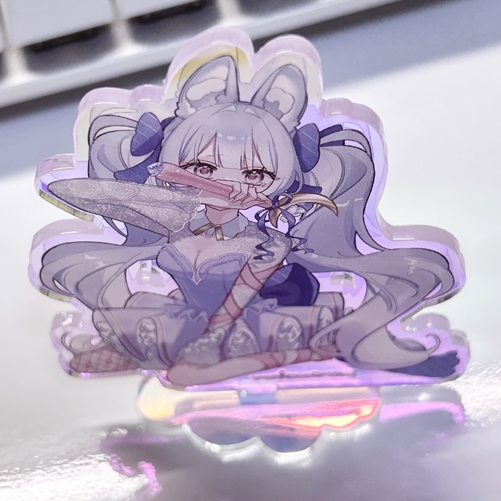 🐰🩵オーロラアクリルスタンド