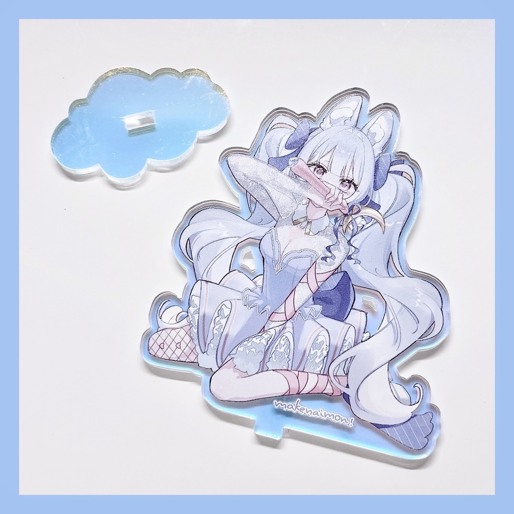 🐰🩵オーロラアクリルスタンド