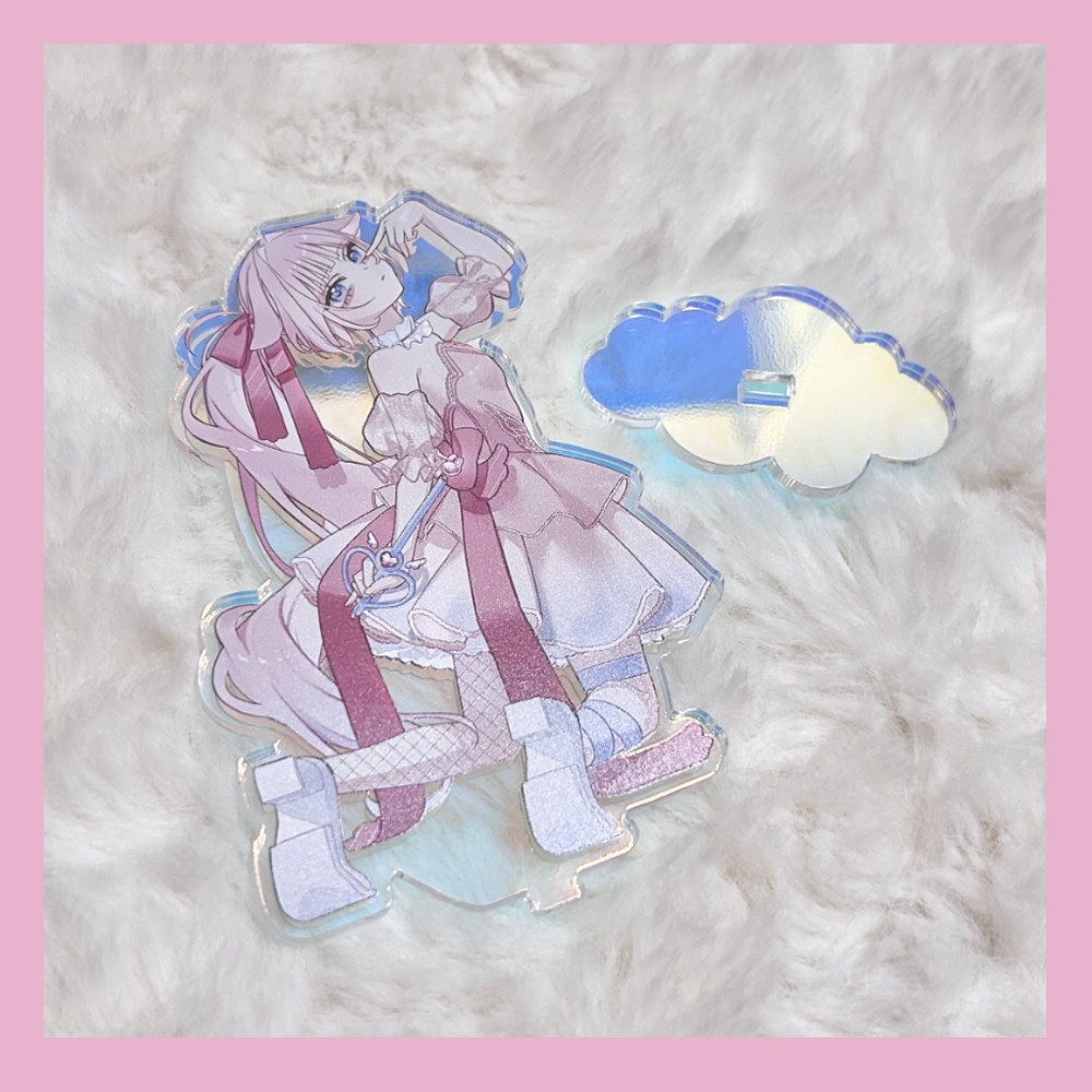 🐰🩷オーロラアクリルスタンド
