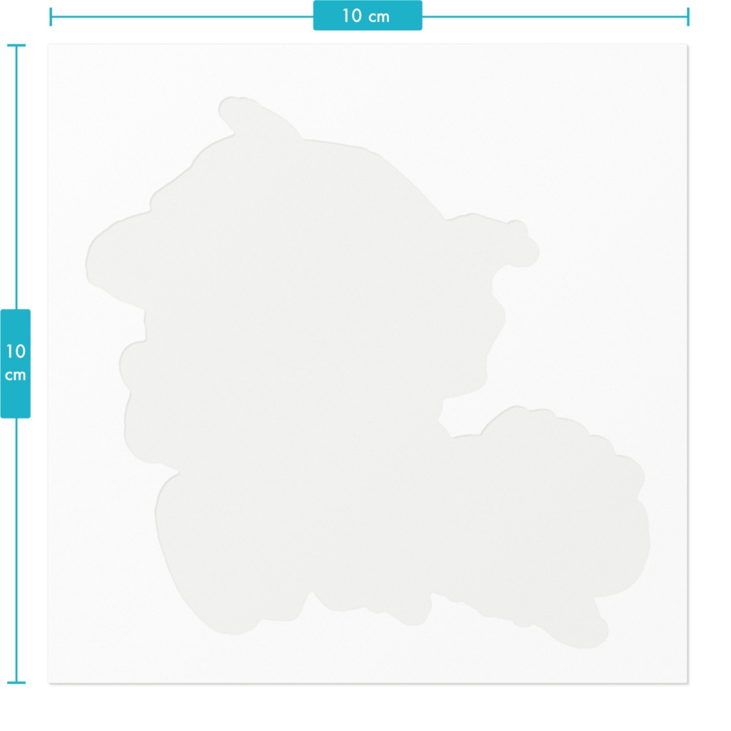 めさ&エリーのステッカー(アウトドア版)100mm