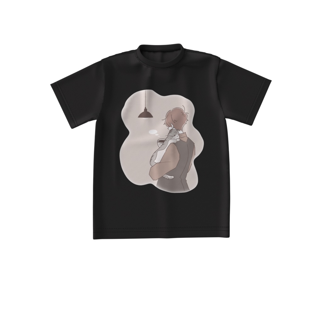 ビックシルエットTシャツ【黒or白】