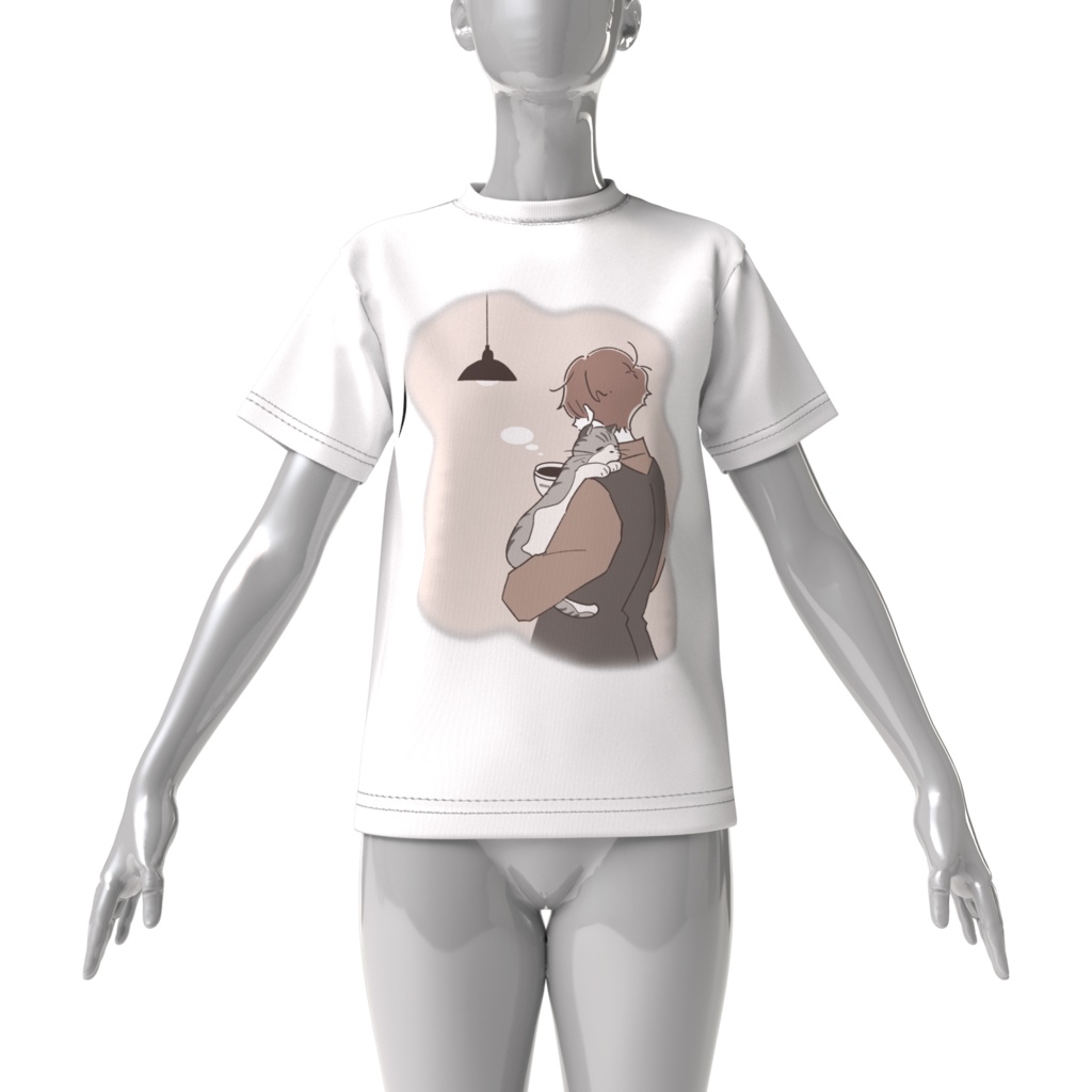 ビックシルエットTシャツ【黒or白】